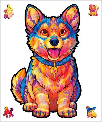 Dřevěné puzzle