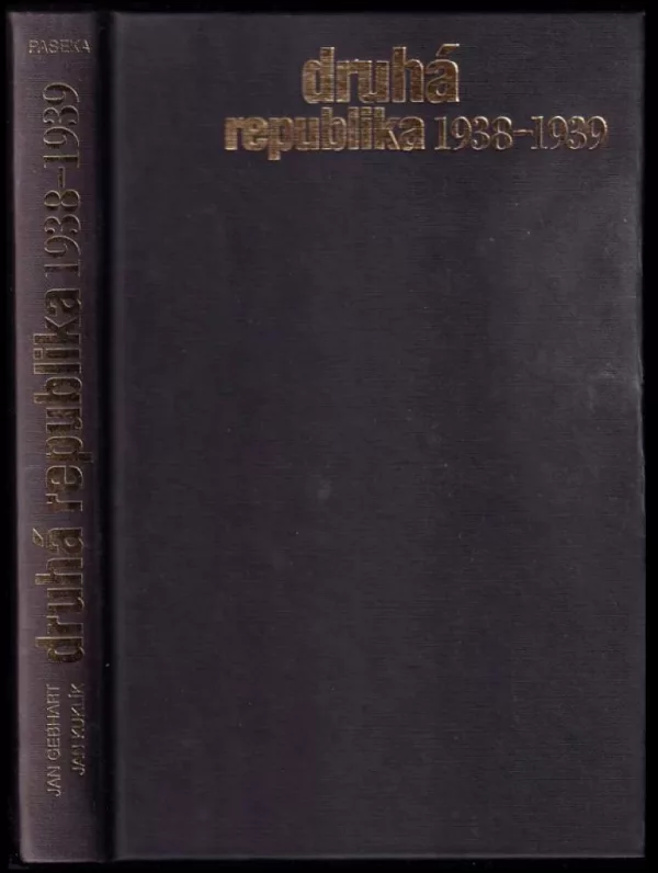 Druhá republika 1938-1939