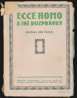 Ecce homo a iné rozprávky