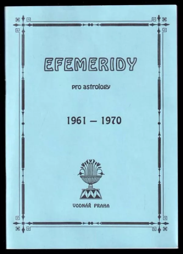 Efemeridy pro astrology 1961-1970