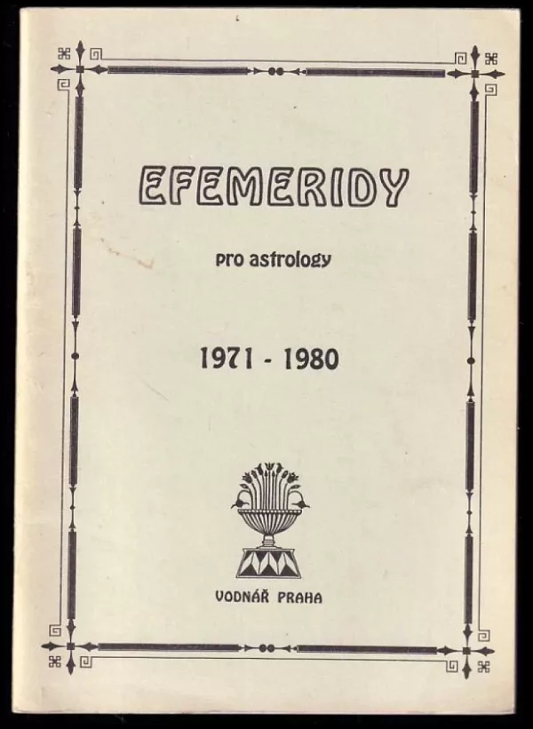 Efemeridy pro astrology 1971-1980