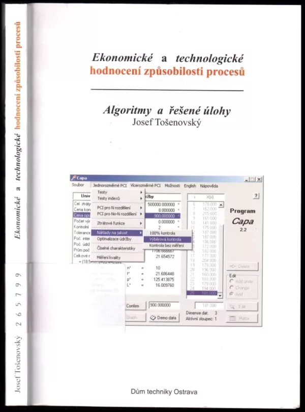 Ekonomické a technologické hodnocení způsobilosti procesů