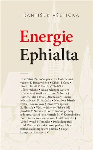Energie Ephialta - O kompoziční poetice české prózy padesátých let 20. století