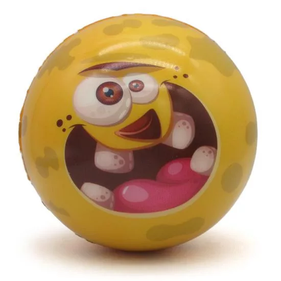 Epee Ciky Caky Monsters bláznivý míč žlutý