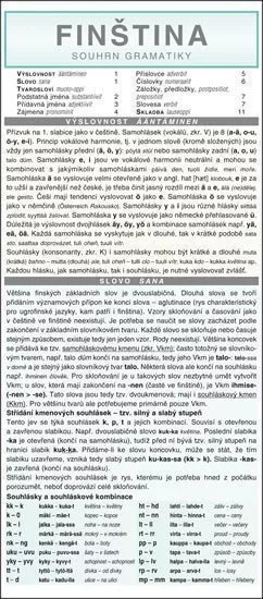 FINŠTINA souhrn gramatiky