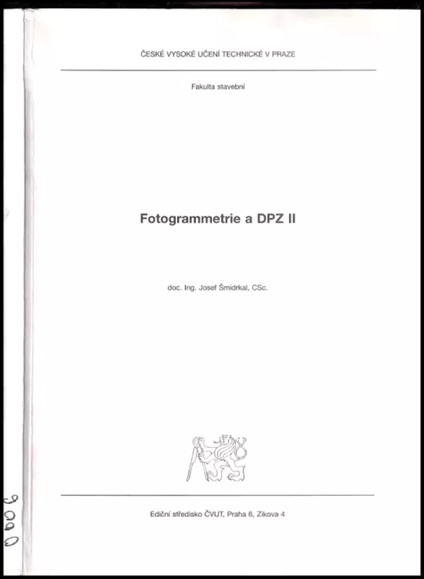 Fotogrammetrie a DPZ II