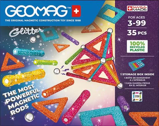 GEOMAG Glitter 35 dílků