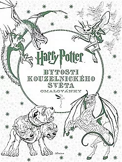 Harry Potter: Bytosti kouzelnického světa (omalovánky)