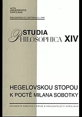 Hegelovskou stopou