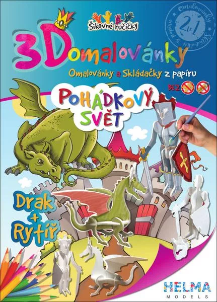 Helma Models 3D omalovánky Pohádkový svět 146102