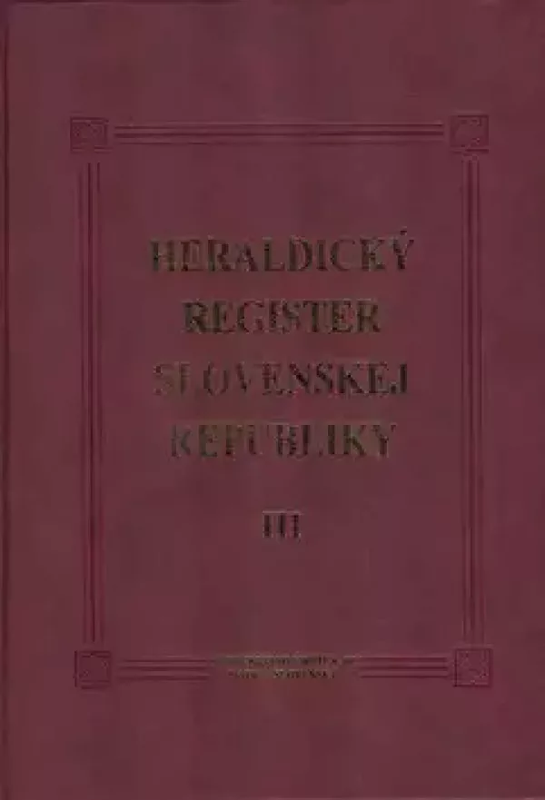 Heraldický register Slovenskej republiky
