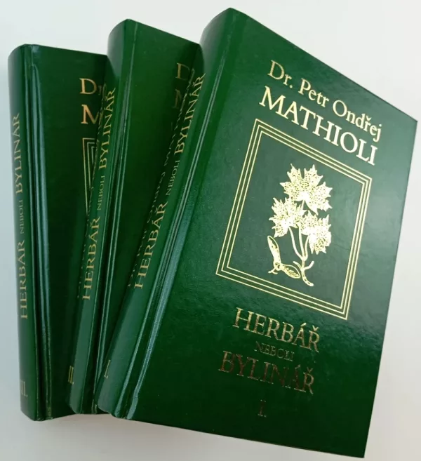Herbář, neboli, Bylinář I - III, KOMPLET