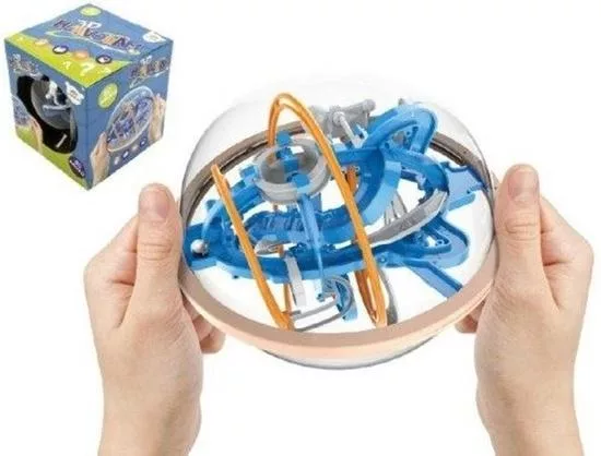 Hlavolam edukační koule 3D bludiště