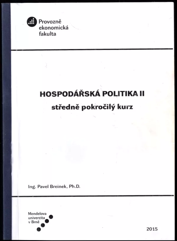 Hospodářská politika II