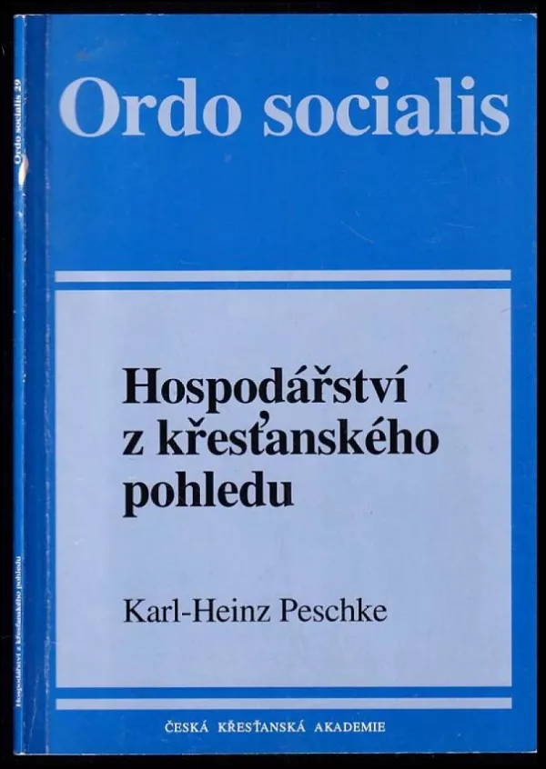 Hospodářství z křesťanského pohledu