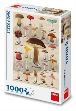 Houby koláž 1000 Puzzle