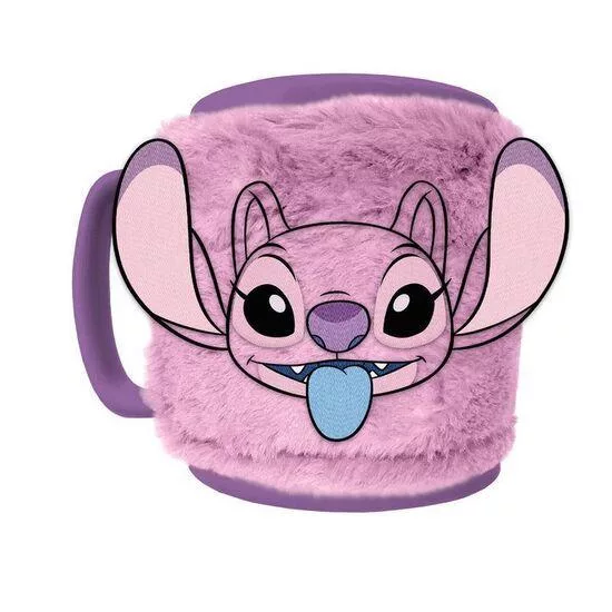 Hrnek s návlekem Stitch Angel