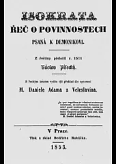 Isokrata Řeč o povinnostech psaná k Demonikovi