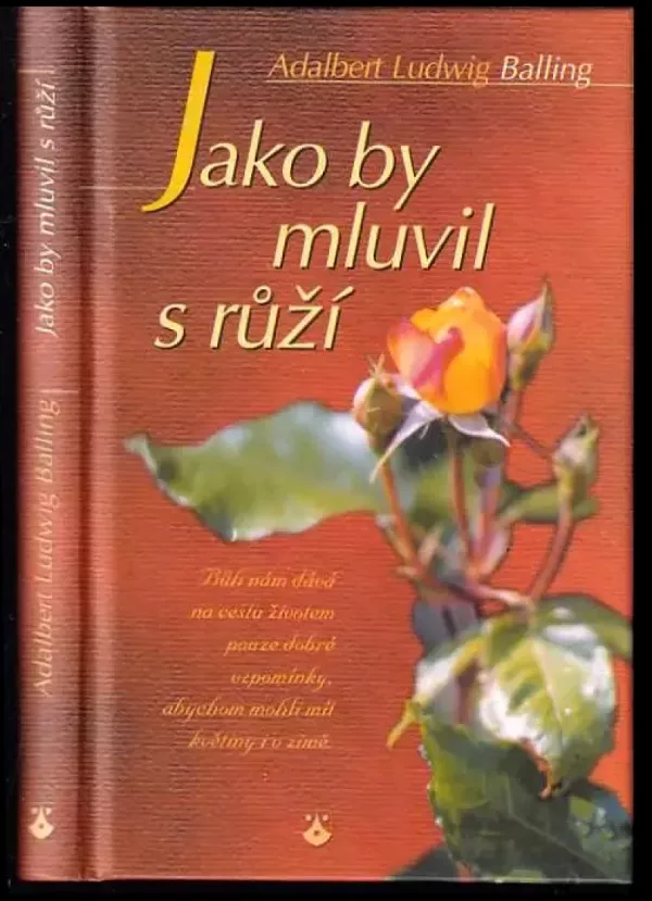 Jako by mluvil s růží