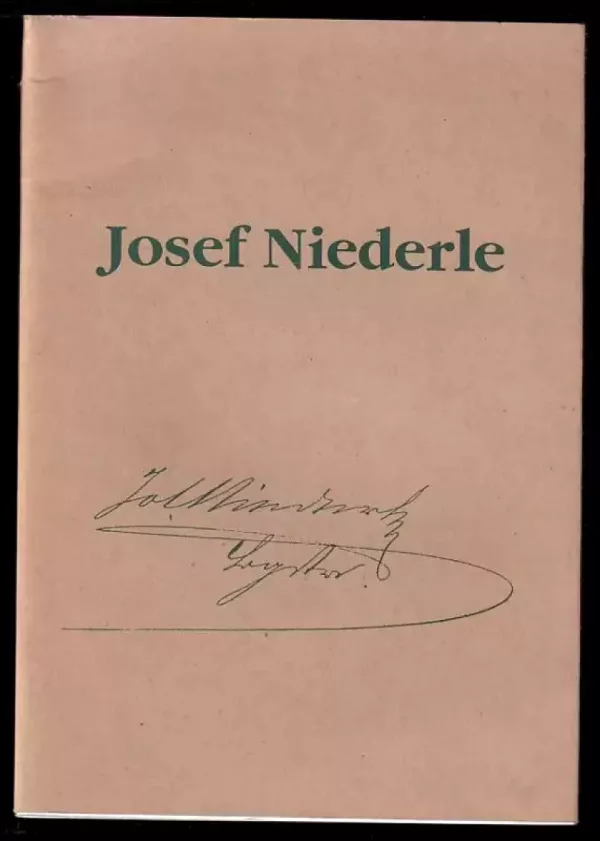 Josef Niederle