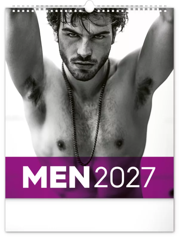 Kalendář 2027 nástěnný: Men, 30 x 34 cm