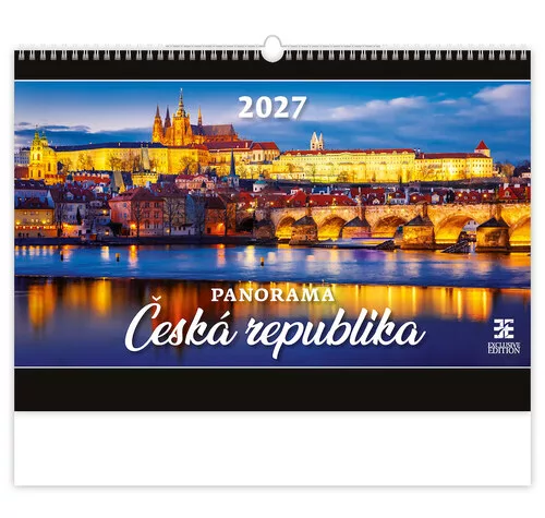 Kalendář nástěnný 2027 Panorama – Česká republika