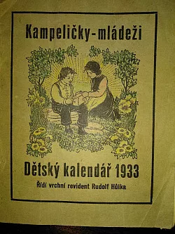 Kampeličky - mládeži: Dětský kalendář 1933