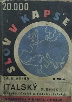 Kapesní slovník italsko-český a česko-italský