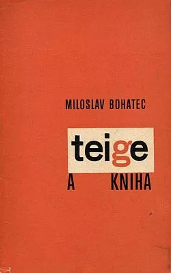 Karel Teige a kniha