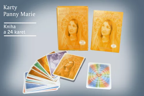 Karty Panny Marie aneb Učíme se cítit srdcem (kniha + 24 karet)