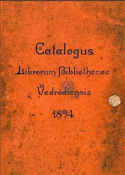 Katalóg kníh zičiovskej bibliotéky vo Voderadoch z roku 1894
