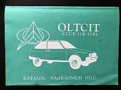 Katalog náhradních dílů automobilu Oltcit Club 11R-11RL