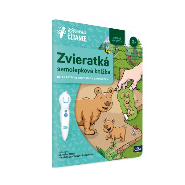 KČ Samolepková knížka Zvieratká SK