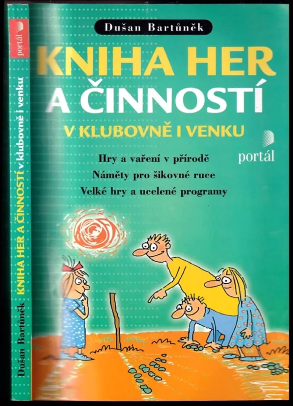 Kniha her a činností v klubovně i venku