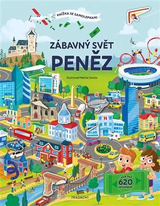 Knížka se samolepkami - Zábavný svět peněz