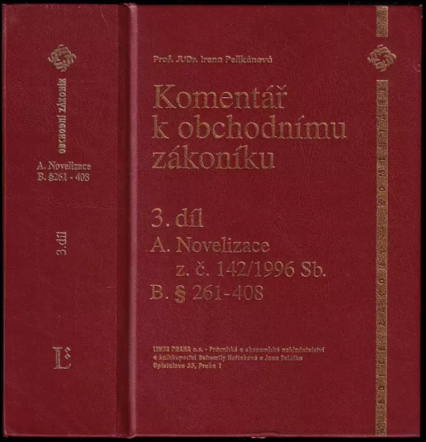 Komentář k obchodnímu zákoníku