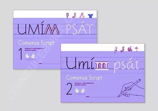 Komplet: Umím psát: Genetická metoda (1.+2. díl)  - Pro leváky i praváky
