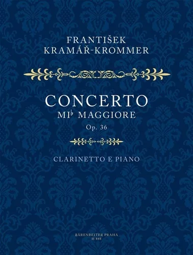 Koncert Es dur pro klarinet a orchestr op. 36