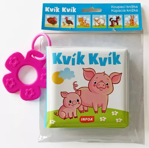 Koupací knížka s kousátkem / Kúpacia knížka s hryzátkom