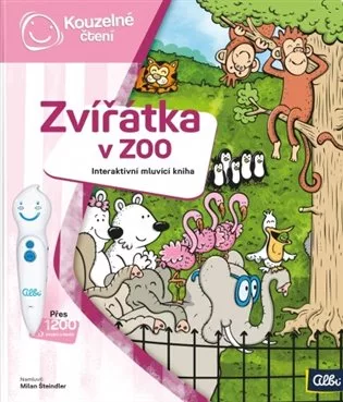 Kouzelné čtení - Kniha Zvířátka v ZOO