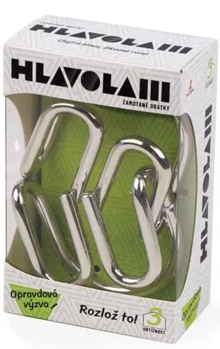 Kovový hlavolam – Zamotané drátky