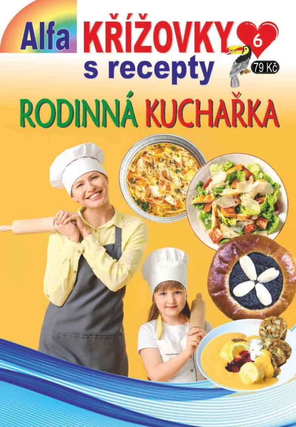 Křížovky s recepty  6/2025