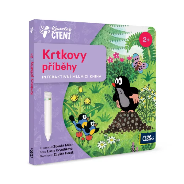 Krtkovy příběhy - Kouzelné čtení minikniha pro nejmenší