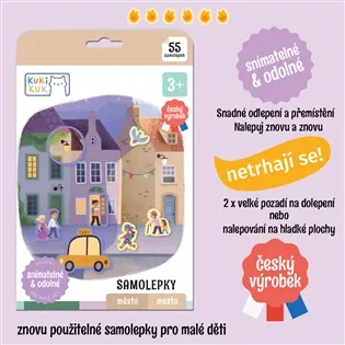 KukiKuk - Samolepky Město