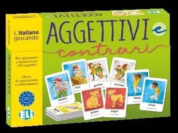 L´italiano giocando: Aggettivi e contrari