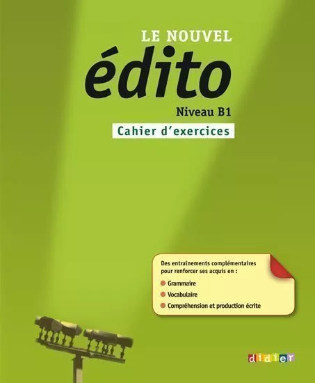 Le nouvel B1 Cahier d´exercices