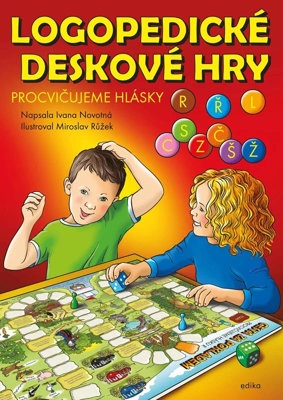 Logopedické deskové hry – Procvičujeme hlásky L, CSZ, ČŠŽ, R a Ř