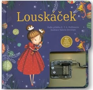 Louskáček - kniha s hracím strojkem