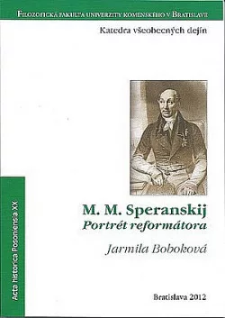 M. M. Speranskij: Portrét reformátora