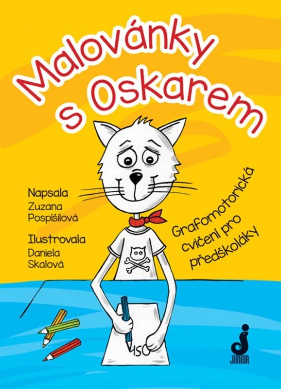 Malovánky s Oskarem - Grafomotorická cvičení pro předškoláky